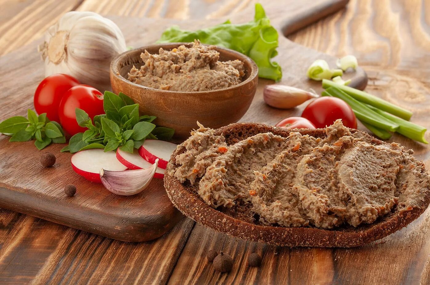 Паштет из свиной печени фото Паштеты из мяса и птицы ЗНАТОК.РФ