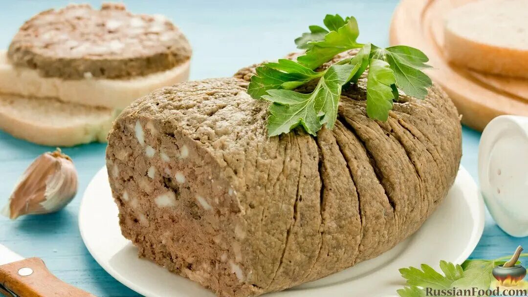Паштет из свиной печени фото Сочный паштет, приготовленный непривычным способом. Варёный паштет. ЛУЧШИЕ РЕЦЕП