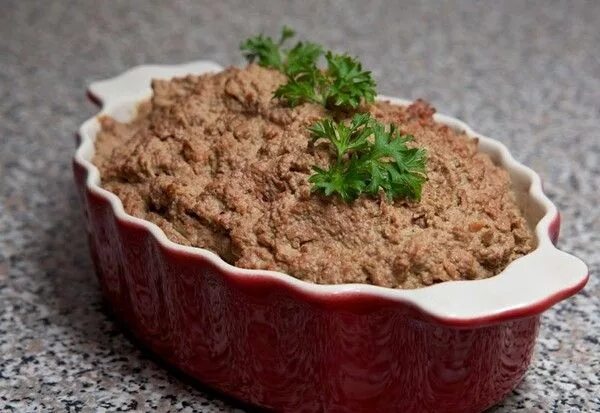 Паштет из свиной печени фото Pate gan gà Паштет из куриной печени, Идеи для блюд, Деликатесы