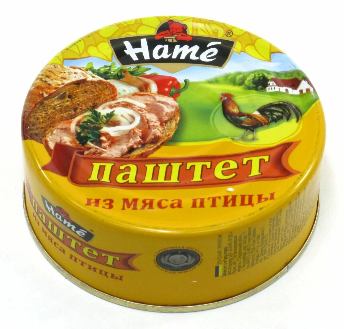 Паштет куриный магнит фото Паштет Хаме из мяса птицы, 250г - купить по выгодной цене с доставкой от 30 мину