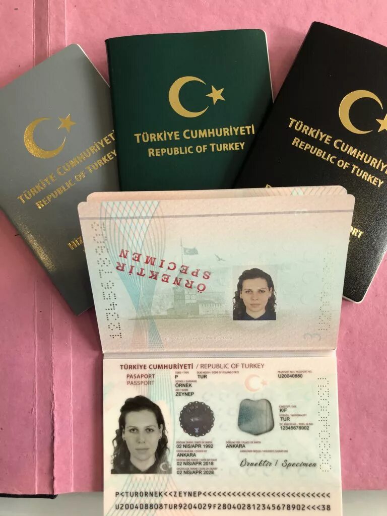 Паспорт гражданина турции фото Паспорт гражданина турции образец