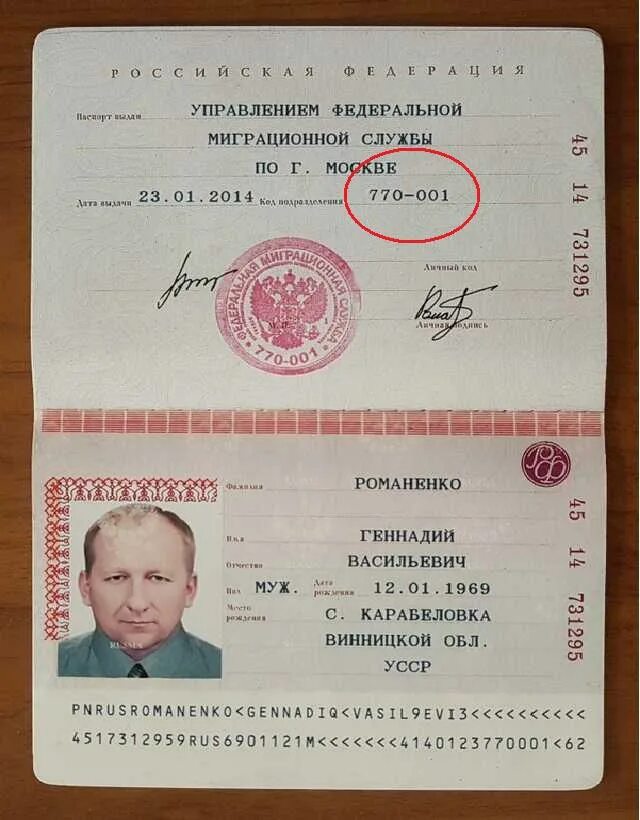 Паспорт российской федерации фото Паспорт рф старого образца