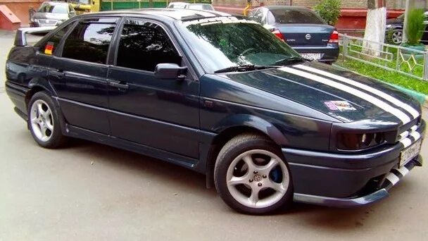 Пассат б3 седан тюнинг Volkswagen Passat B3 1.8 бензиновый 1992 Бурундук на DRIVE2