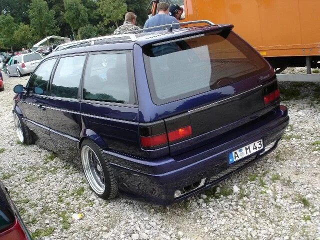 Пассат б3 универсал тюнинг фото Стеклопластиковые копии бленд (hd) - Volkswagen Passat B3, 1,8 л, 1992 года друг