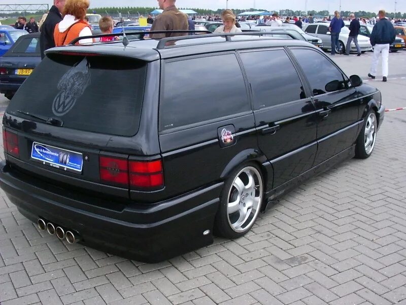 Пассат б3 универсал тюнинг фото Немного фото Пассатов. - Volkswagen Passat Variant (B3), 2,9 л, 1989 года фотогр