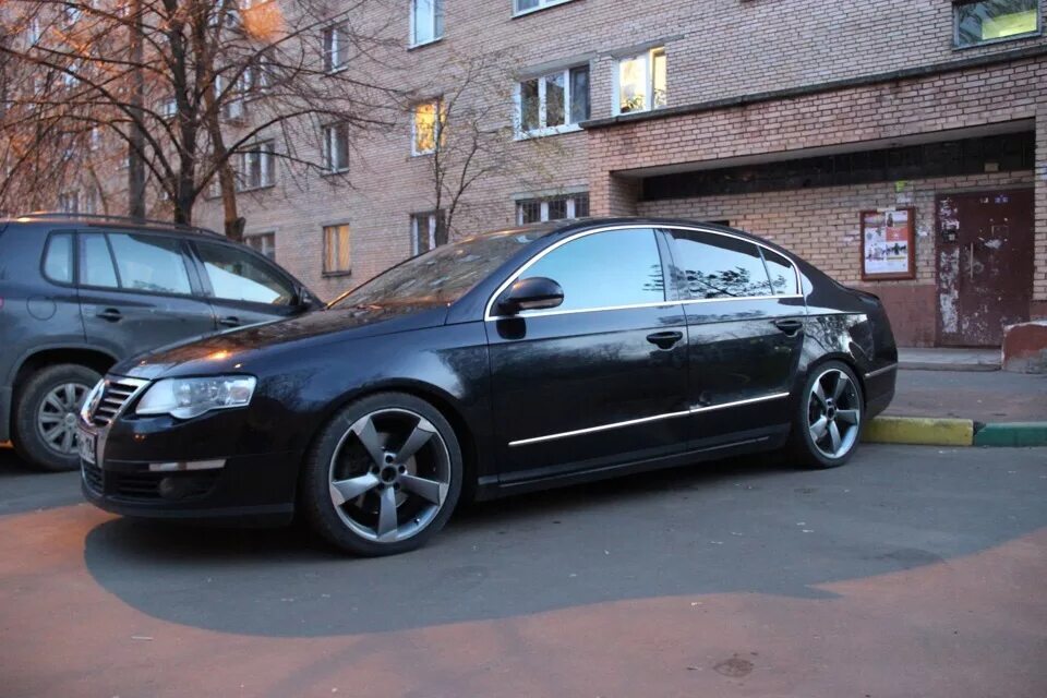 Пассат б6 на 18 дисках фото Выбор 18-тых дисков - Volkswagen Passat B6, 1,8 л, 2008 года стайлинг DRIVE2