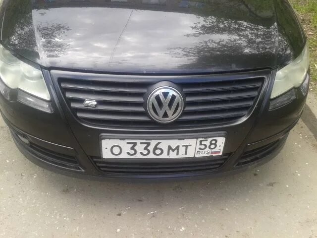 Пассат б6 тюнинг решетки радиатора Покраска решетки радиатора - Volkswagen Passat B6, 2 л, 2005 года стайлинг DRIVE