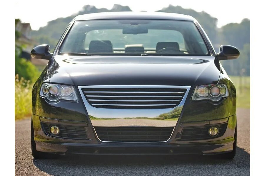 Пассат б6 тюнинг решетки радиатора Решетка без логотипа (хром) Volkswagen Passat B6 (2005-2010) - купить в Калининг
