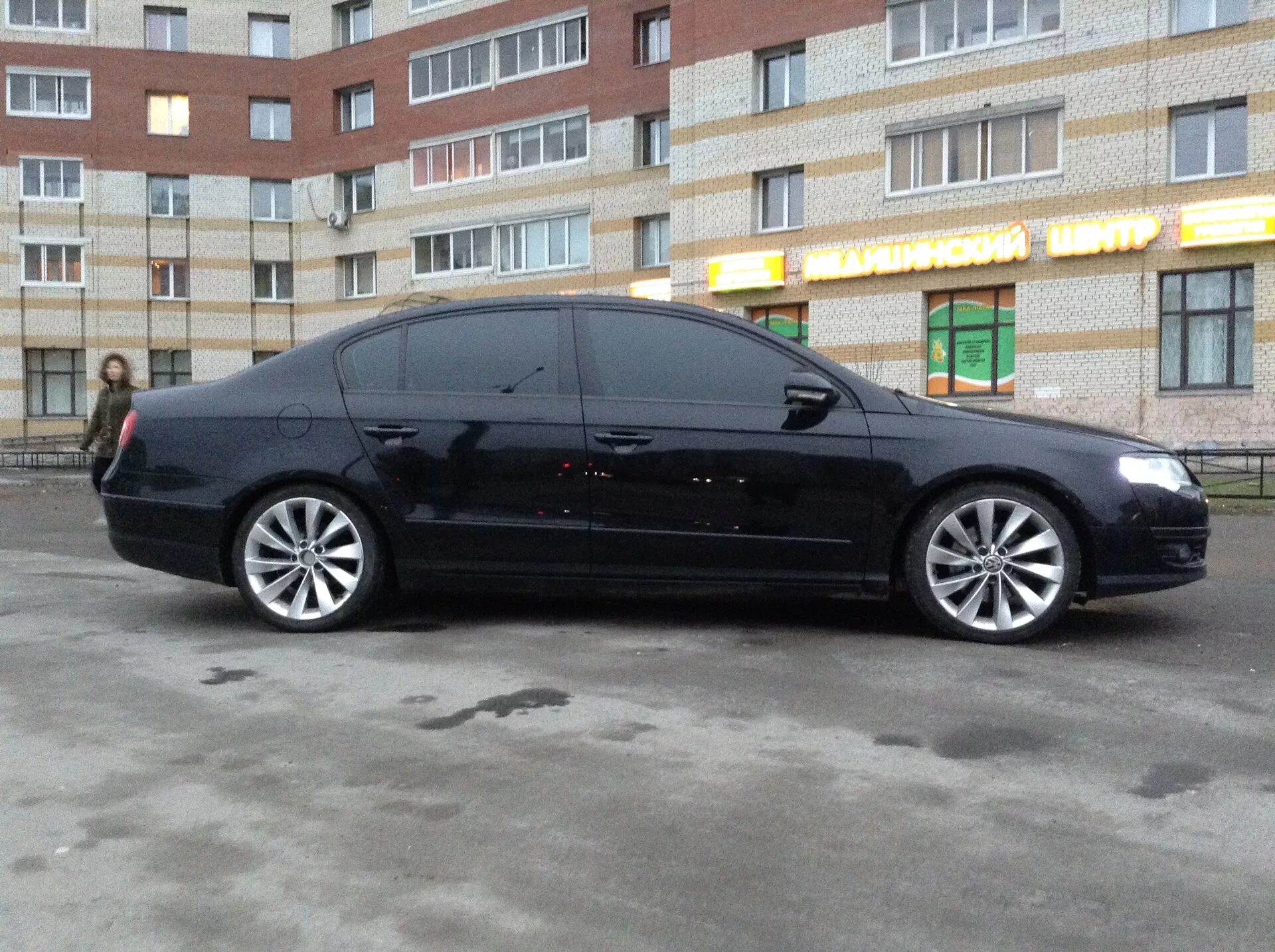 Пассат б7 на 18 дисках фото Interlagos R18 То самое что очень давно хотел. - Volkswagen Passat B6, 1,6 л, 20
