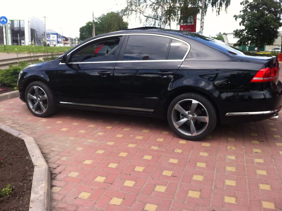 Пассат б7 на 18 дисках фото Махнулся дисками ))) - Volkswagen Passat B7, 1,8 л, 2012 года стайлинг DRIVE2