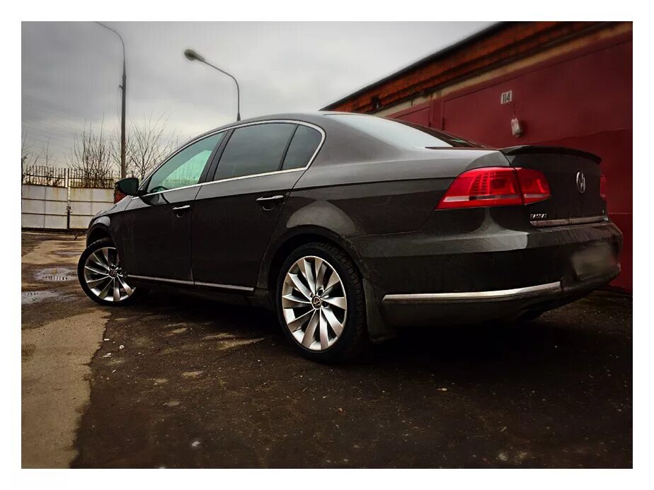 Пассат б7 на 18 дисках фото Interlagos на лето - Volkswagen Passat B7, 1,8 л, 2012 года колёсные диски DRIVE