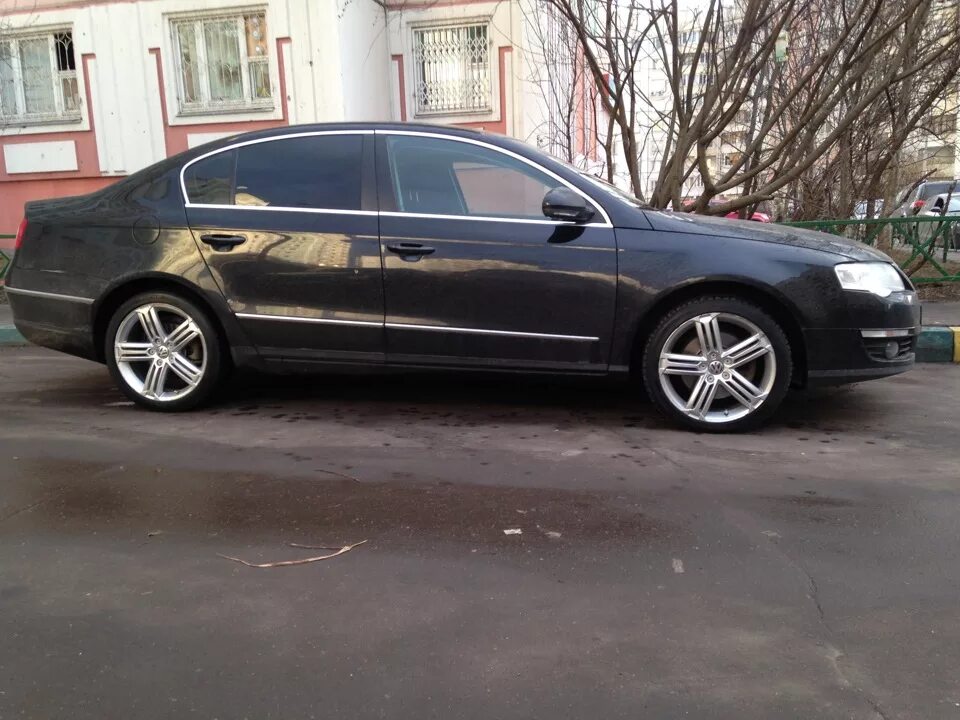 Пассат б7 на 18 дисках фото Talladega R18 - Volkswagen Passat B6, 1,8 л, 2010 года колёсные диски DRIVE2