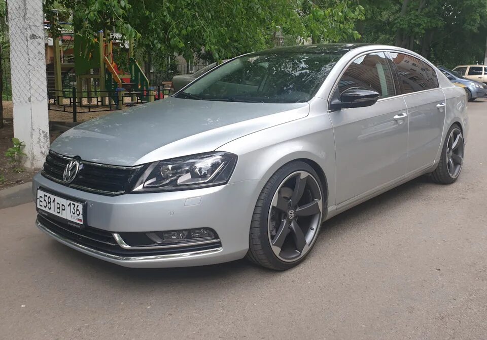 Пассат б7 тюнинг фото Занижение технорессор -50 - Volkswagen Passat B7, 1,8 л, 2013 года тюнинг DRIVE2