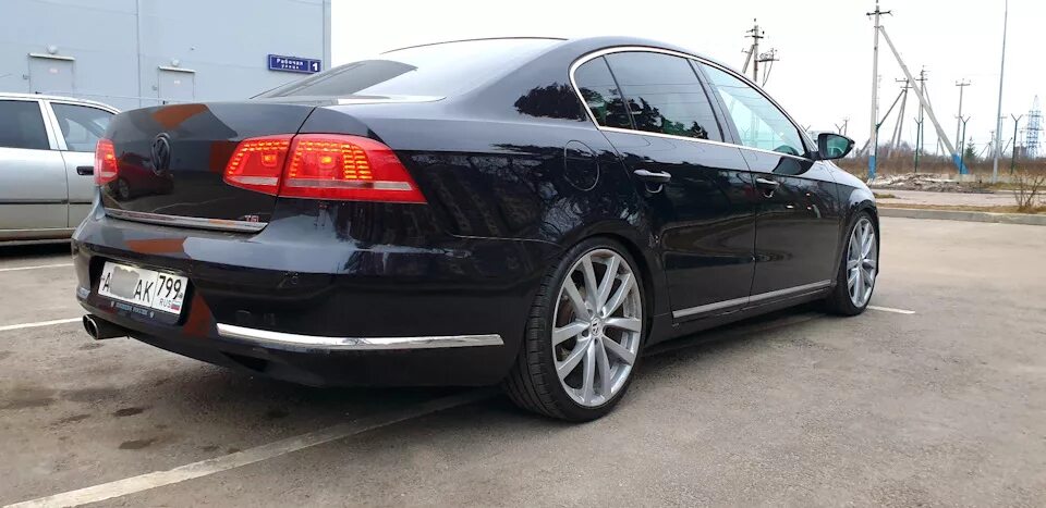 Пассат б7 тюнинг фото Ta-Tehnix - Volkswagen Passat B7, 1,8 л, 2013 года тюнинг DRIVE2