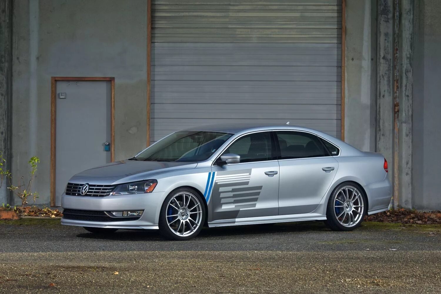 Пассат седан тюнинг H&R 2012 VW Passat