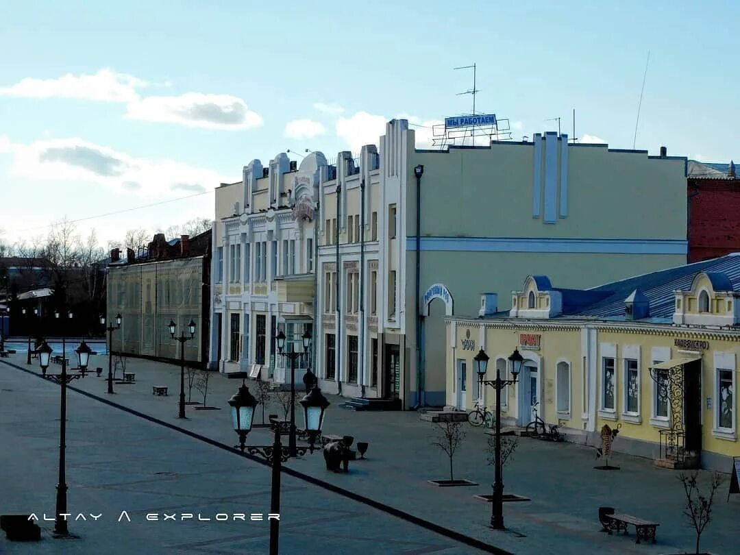Пассаж мало тобольская ул 19а барнаул фото Пешеходная Малолюдная улица Мало-Тобольская. Я живу в Барнауле Алтай