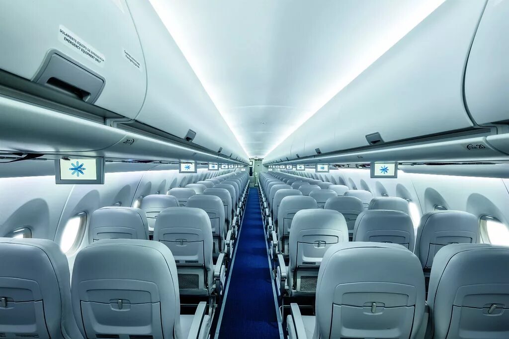 Пассажирские самолеты фото салона SSJ100 for Interjet - Interiors SuperJet International Flickr