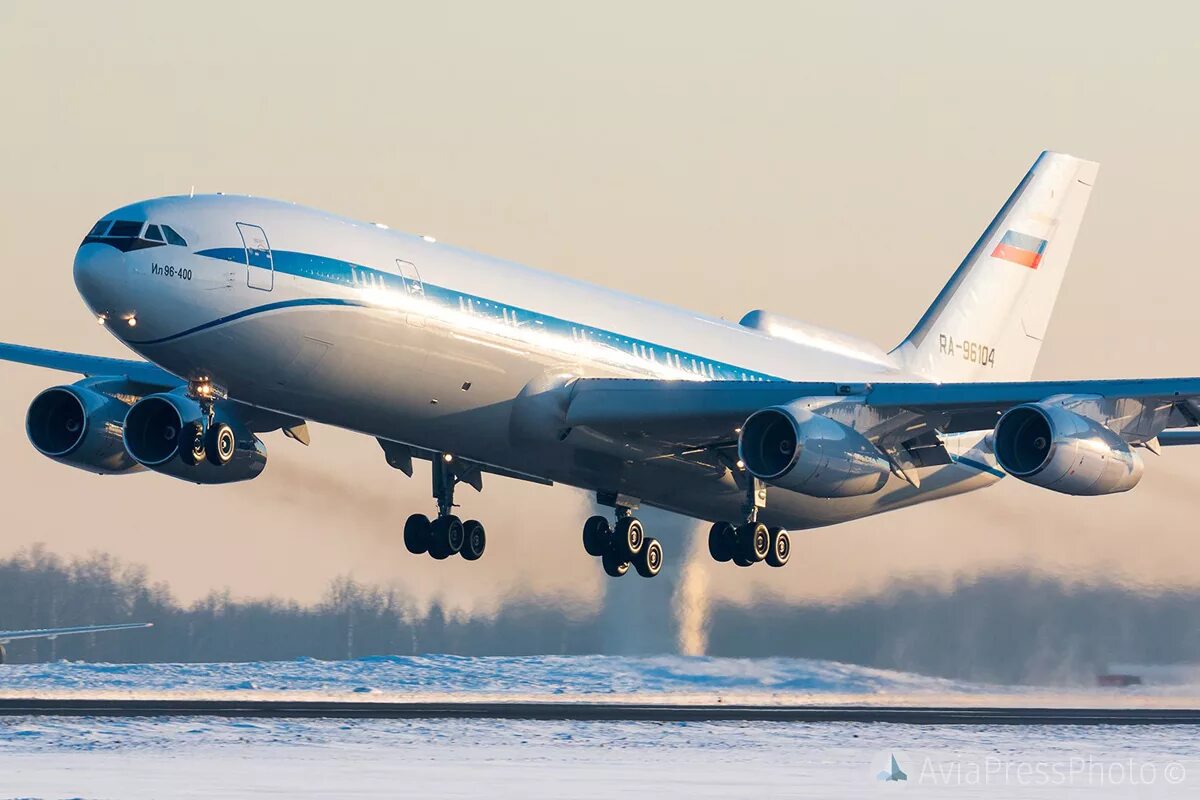 Пассажирские самолеты россии фото с названиями 30 Years Since The First Flight of Ilyushin IL-96 Anniversary AviaPressPhoto