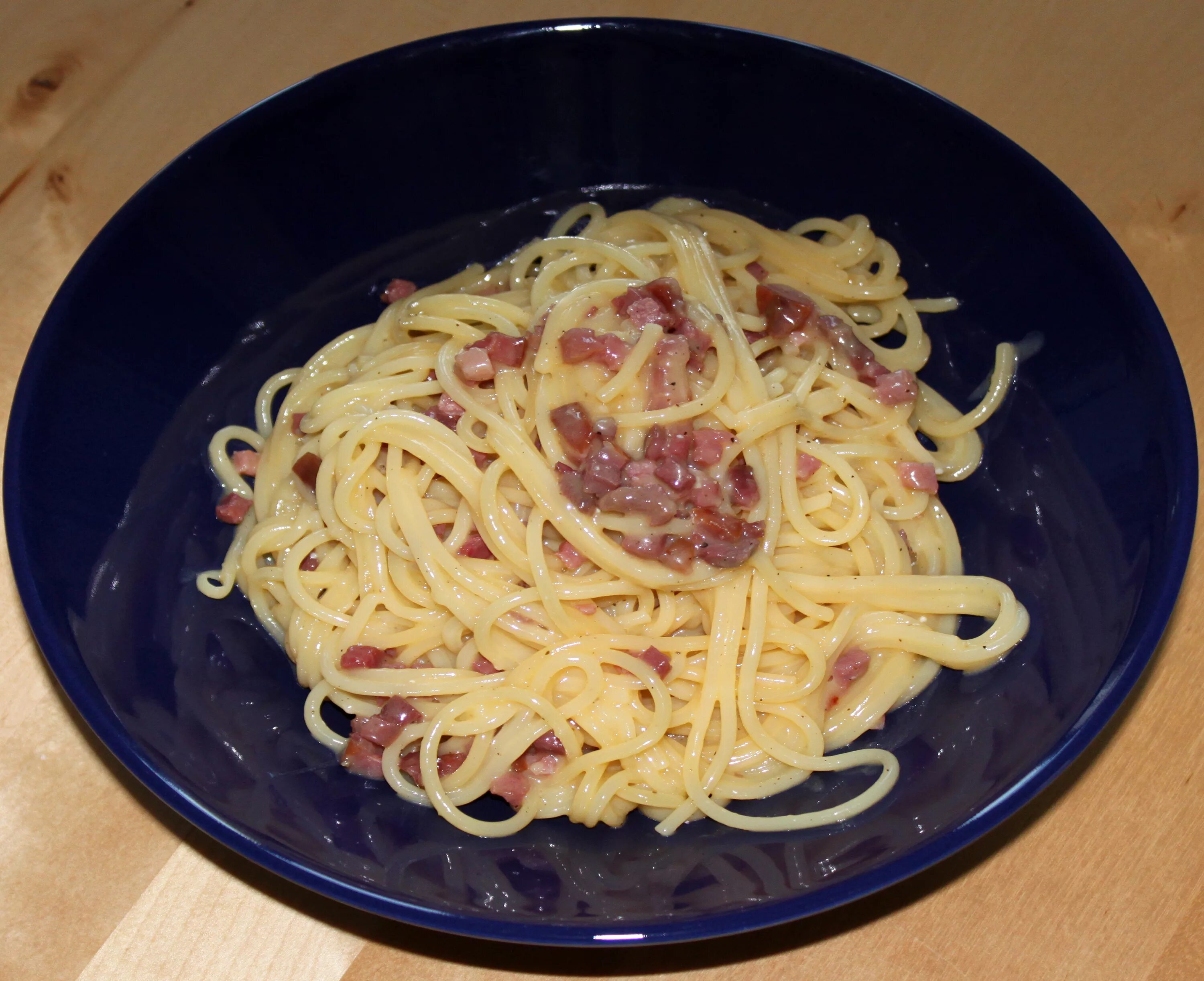 Паста домашняя рецепты приготовления с фото File:2015-04-23 Spaghetti Carbonara anagoria.JPG - Wikimedia Commons