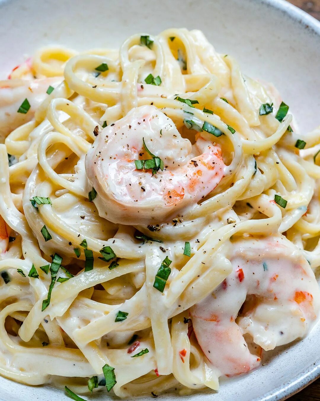 Паста с соусом рецепты с фото Creamy Shrimp Alfredo Pasta - Recipe Video Recipe Pasta recipes alfredo, Creamy 