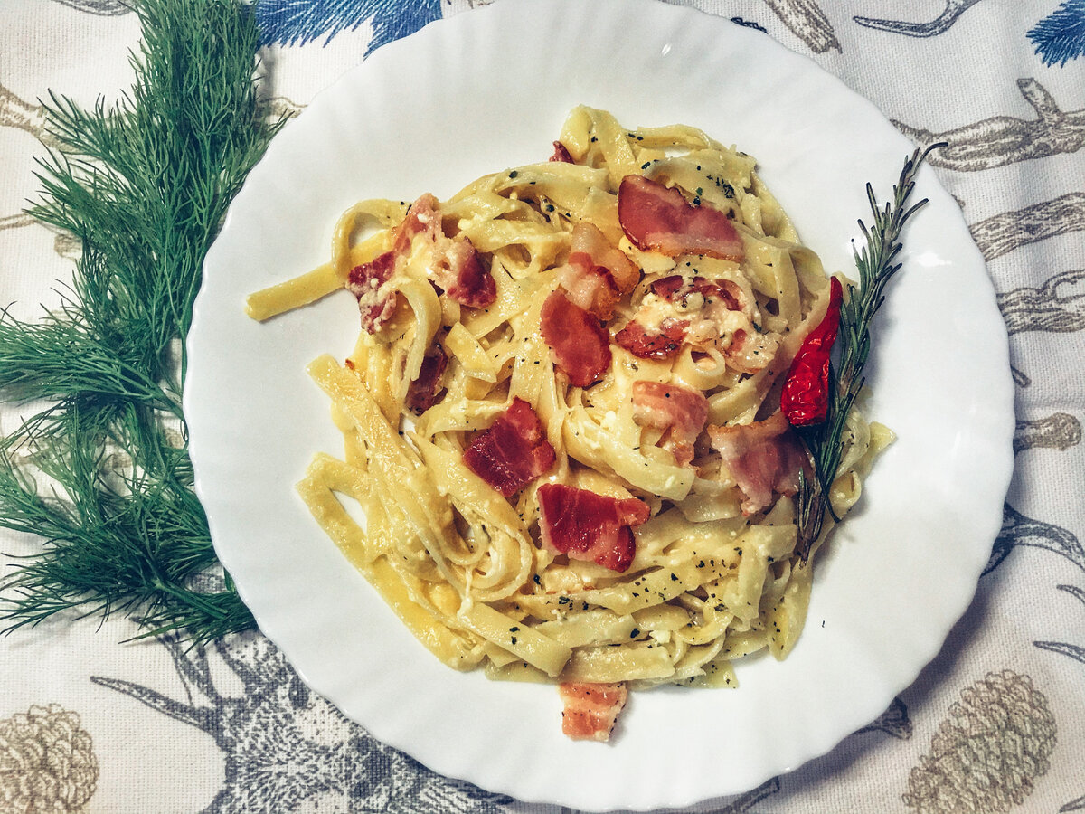 Паста с сыром рецепт с фото Та самая вкусная, сырная паста Карбонара. Готовим с Марусей Дзен