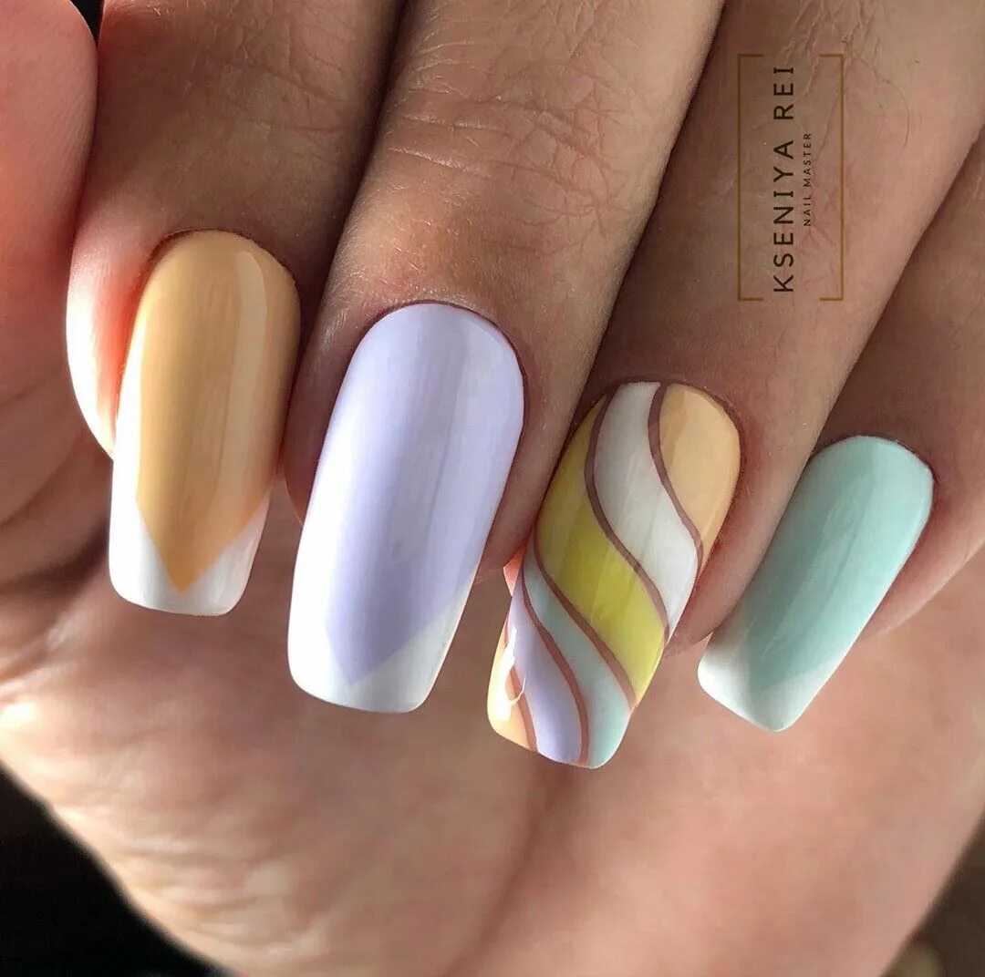 Пастельные ногти дизайн Pin by Лилия on Nail design Nail designs, Nails, Beauty