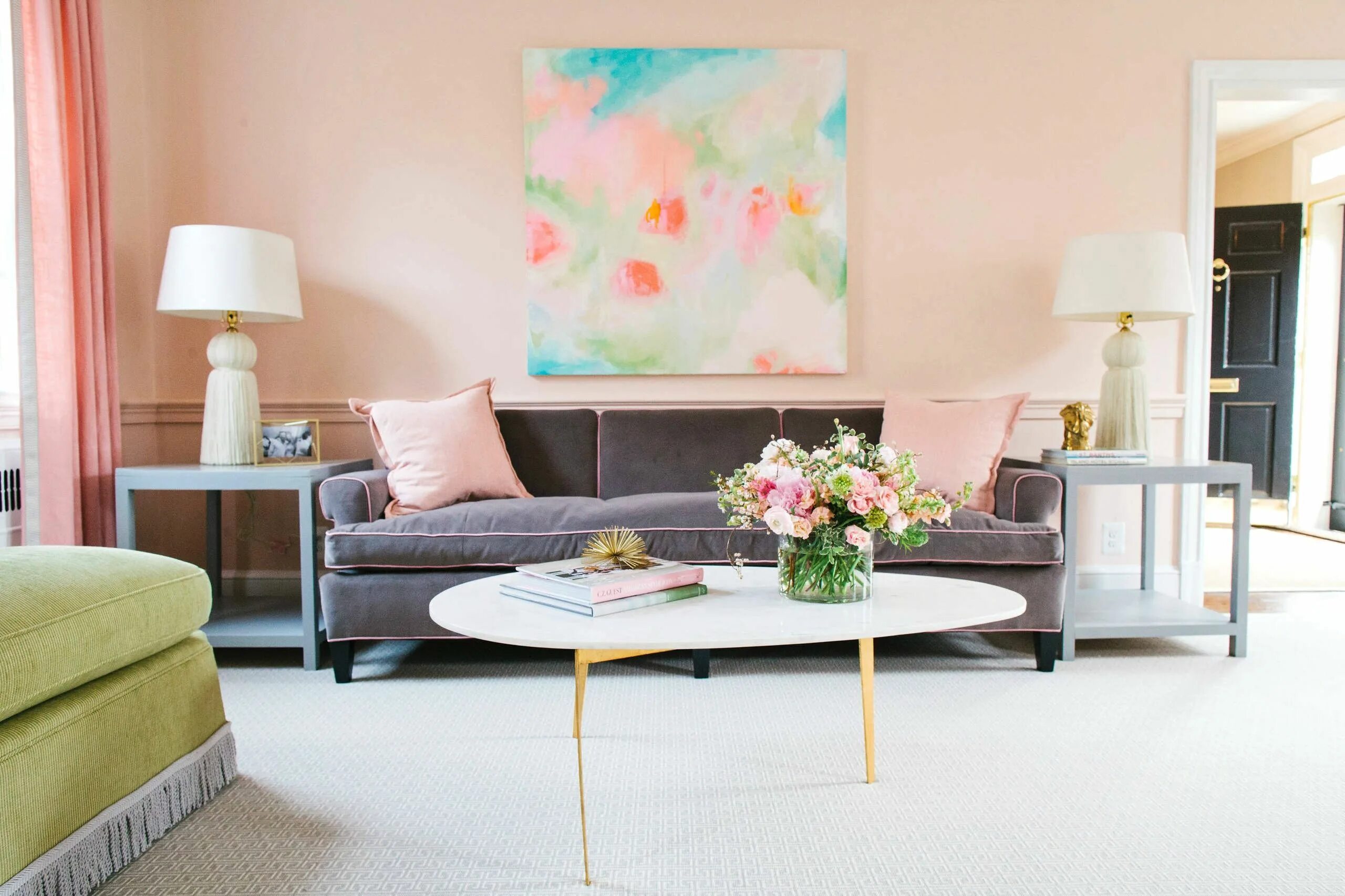 Пастельные тона стен в интерьере 5 STUNNING Pastel Rooms - Decorating With Pantone 2016 Color Trends Màu sơn nhà,