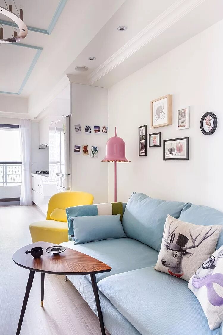 Пастельный интерьер квартира The Wonderland Apartment by House Design Studio HomeAdore Home n decor, Interior