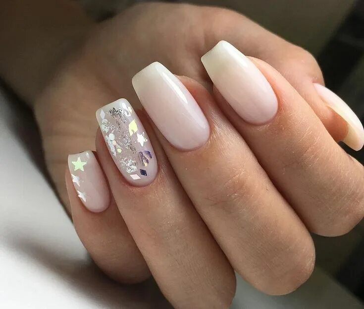 Пастельный маникюр на квадратные ногти Pin on nail Nails, Beauty