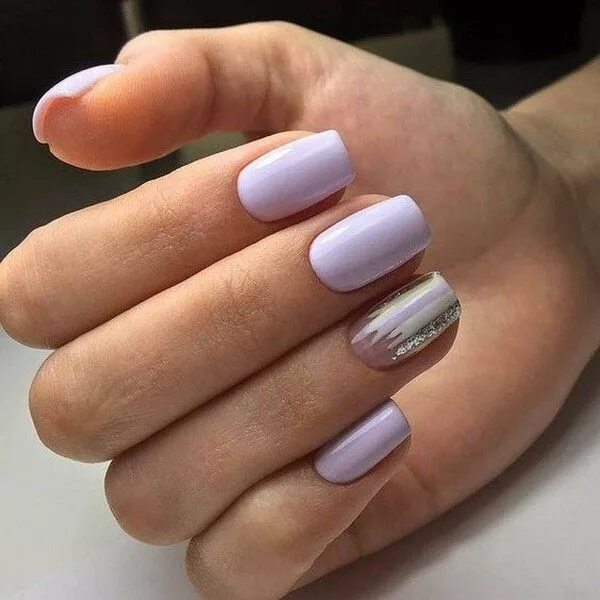 Пастельный маникюр с дизайном Модный маникюр negative space 2019-2020 - фото новинки маникюра "негативное прос