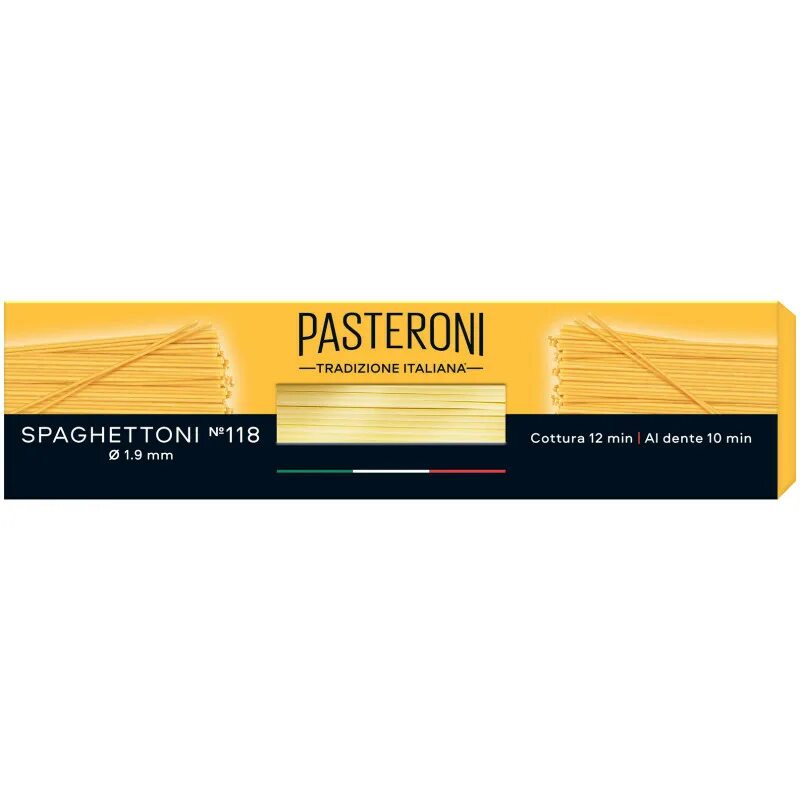 Пастерони макароны рецепты приготовления с фото Макароны Pasteroni Спагеттони № 118 группа А, 400г - купить с доставкой в Москве