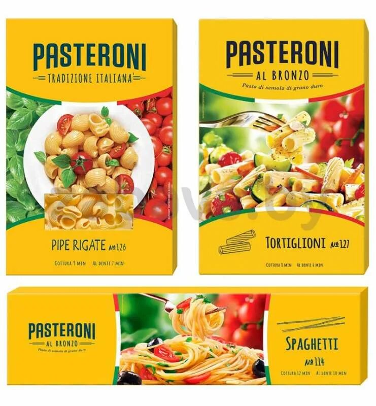 Пастерони макароны рецепты приготовления с фото Макаронные изделия Pasteroni, 400 г, в ассортименте - цена по скидкам и акциям в