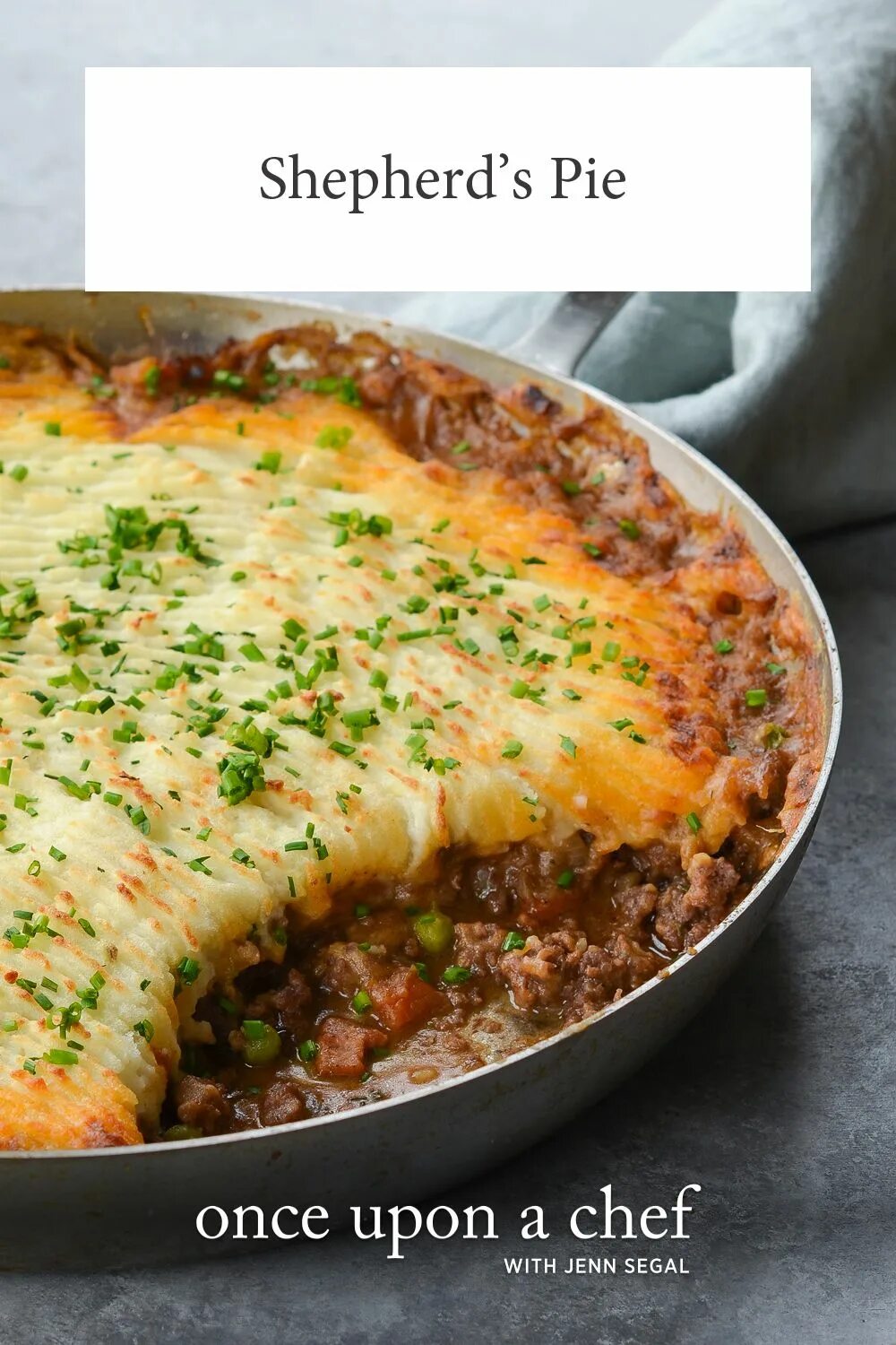 Пастуший пирог фото Shepherd's Pie - Once Upon a Chef Recipe Creamy mashed potatoes, Recipes, Beef r