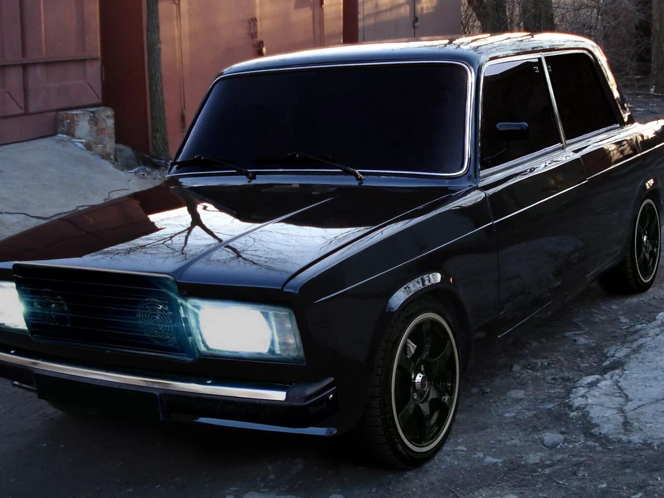 Пацанский тюнинг ваз Требуется помощь в подборе дисков и резины! - Lada 2105, 1,5 л, 2000 года колёсн