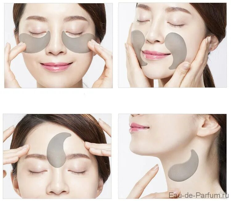 Патчи для глаз как пользоваться правильно фото Патчи для глаз SNP Black Pearl Renew eye patch 60шт