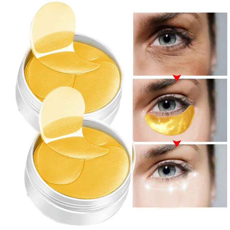 Патчи для глаз как пользоваться правильно фото Hydrogel Eye Patches Pads Dark Circles Moisturizing Face Mask EFERO Eye Masks 60