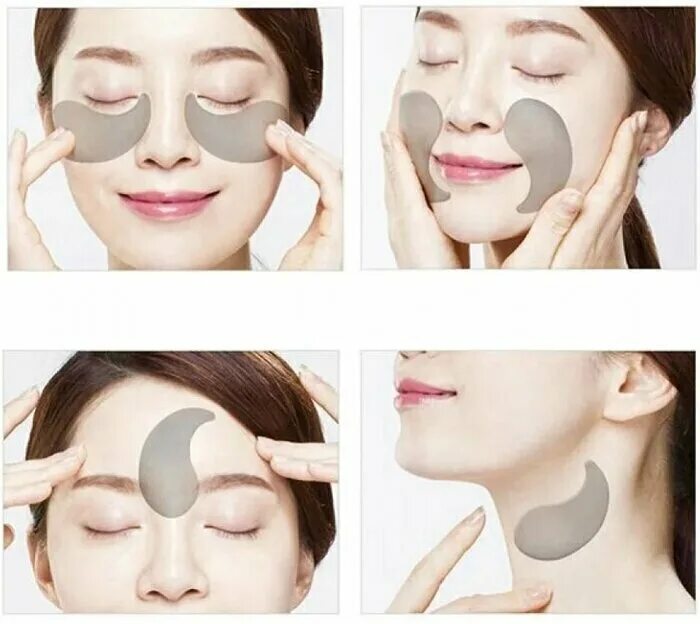 Патчи на лице фото как правильно The Saem Gold Snail Eye Gel Patch Set Набор патчей с экстрактом муцина улитки дл