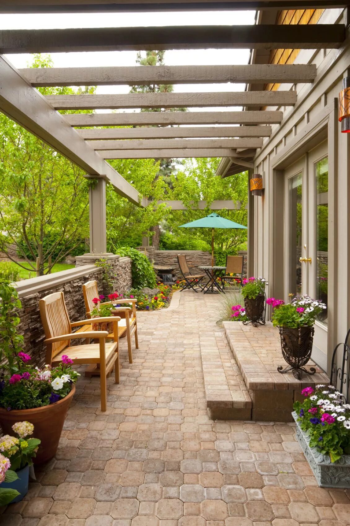 Патио что это такое в квартире фото 101 Backyard Landscaping Ideas for Your Home (Photos) Outdoor patio designs, Pat
