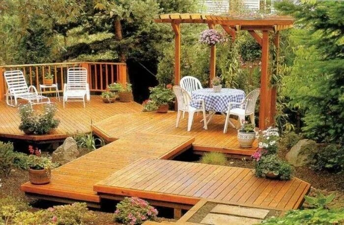 Патио на даче своими руками недорого Garten Pergola: Eine Idylle im Freien Outdoor decor, Outdoor, Patio
