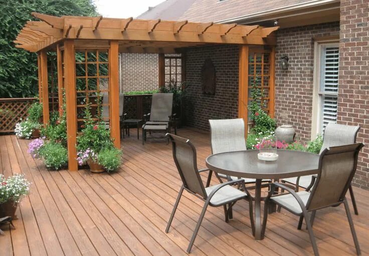 Патио на даче своими руками недорого Pin on Cape Coral Fence and Deck