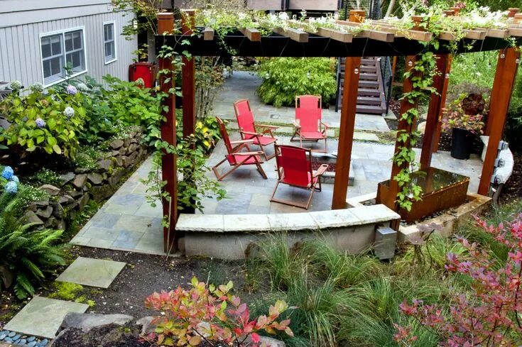 Патио на даче своими руками недорого Пергола дугообразной формы Outdoor pergola, Backyard pergola, Pergola garden