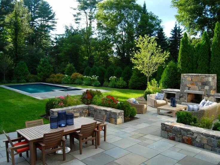 Патио в ландшафтном дизайне 20 Wow-Worthy Hardscaping Ideas Hardscape backyard, Small backyard gardens, Hard