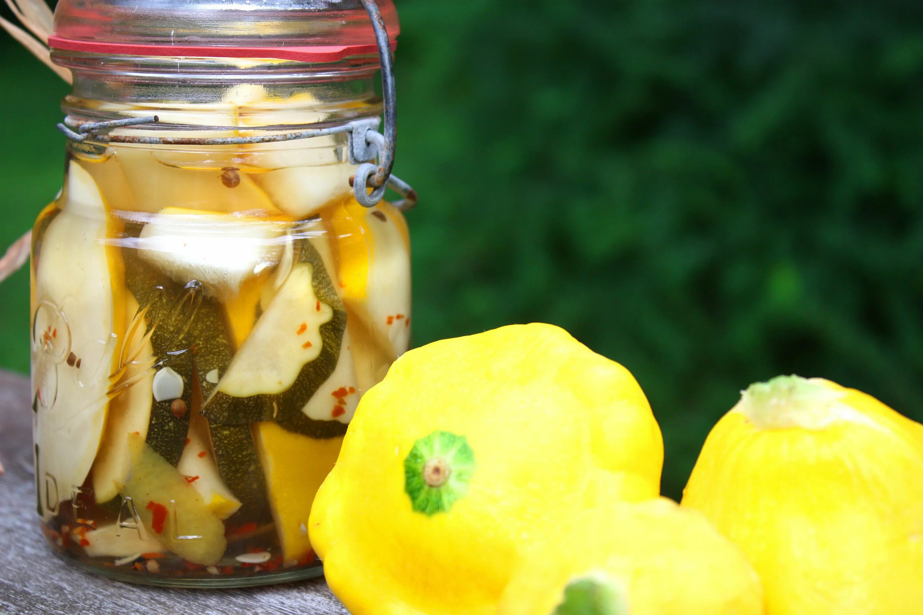 Патиссоны на зиму фото CanJam July #2: a quick mini-batch of pickles, or an attempt to deal with the me