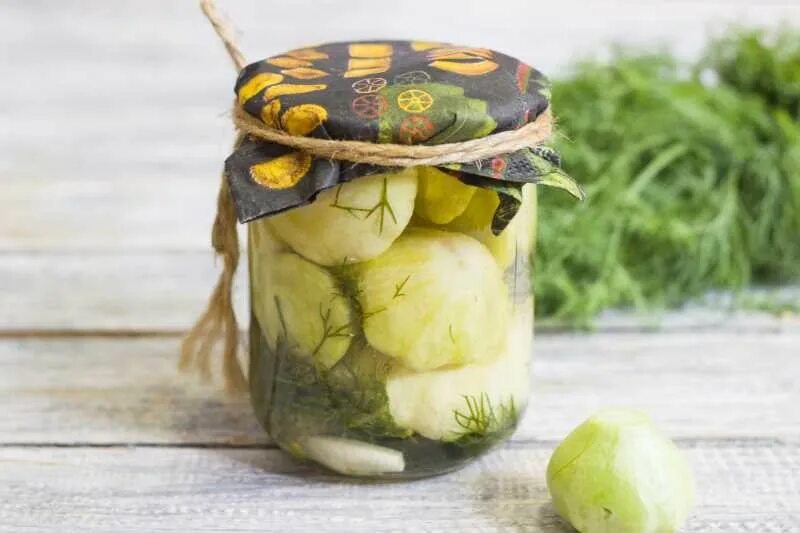 Патиссоны на зиму фото Маринованные патиссоны на зиму