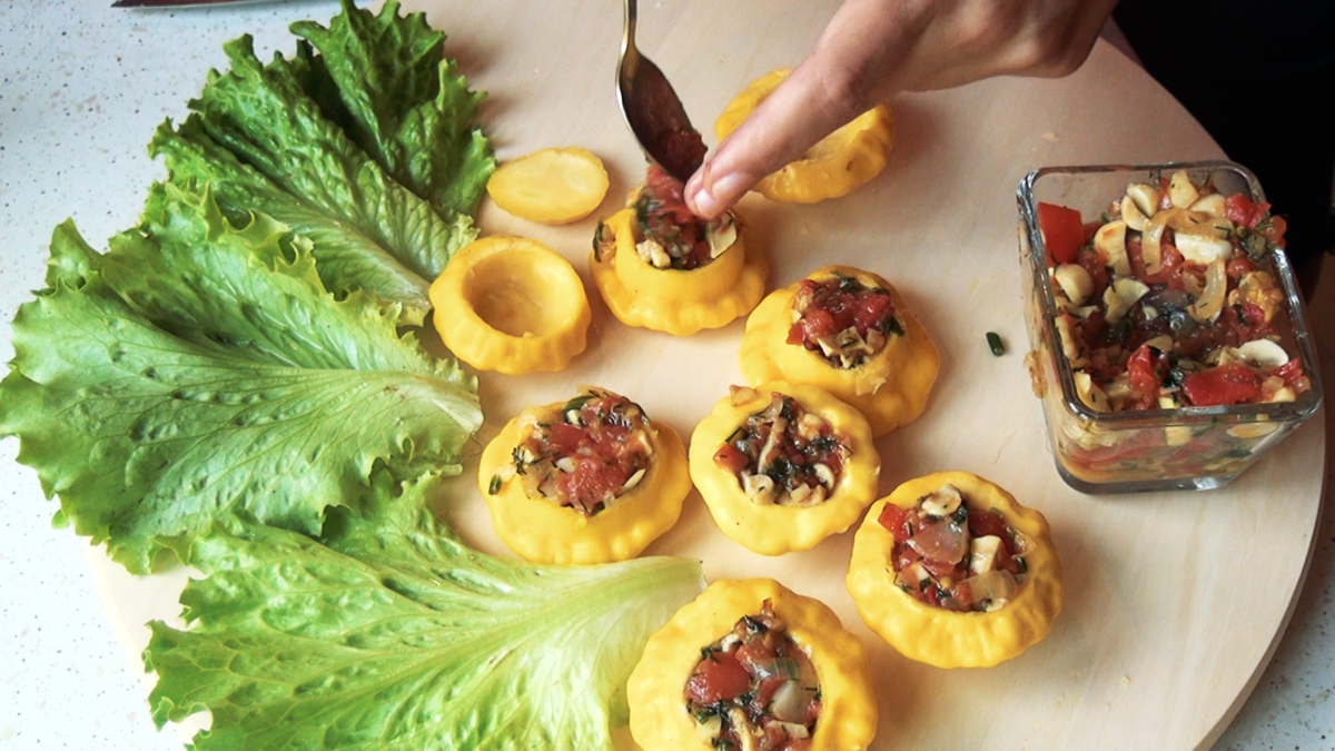 Патиссоны рецепты приготовления с фото простые КАК ВКУСНО ПРИГОТОВИТЬ ФАРШИРОВАННЫЕ ПАТИССОНЫ. Ленка Пенка Дзен