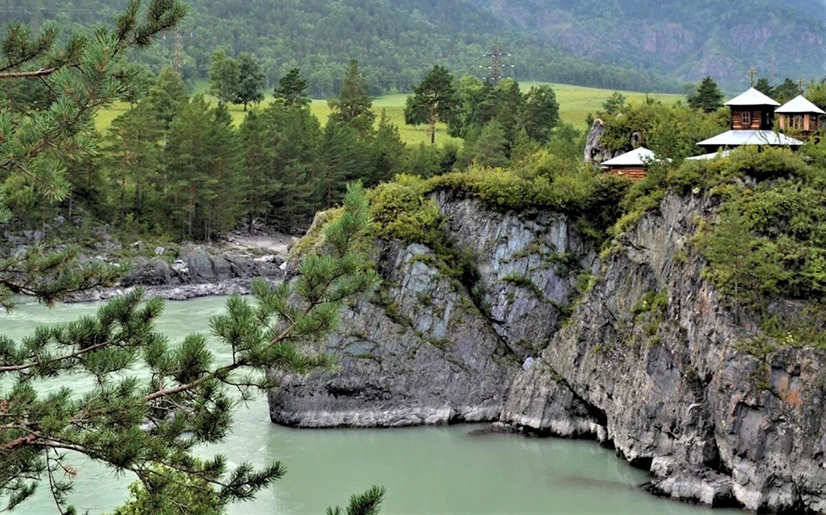 Патмос горный алтай фото Остров патмос в горном алтае на реке