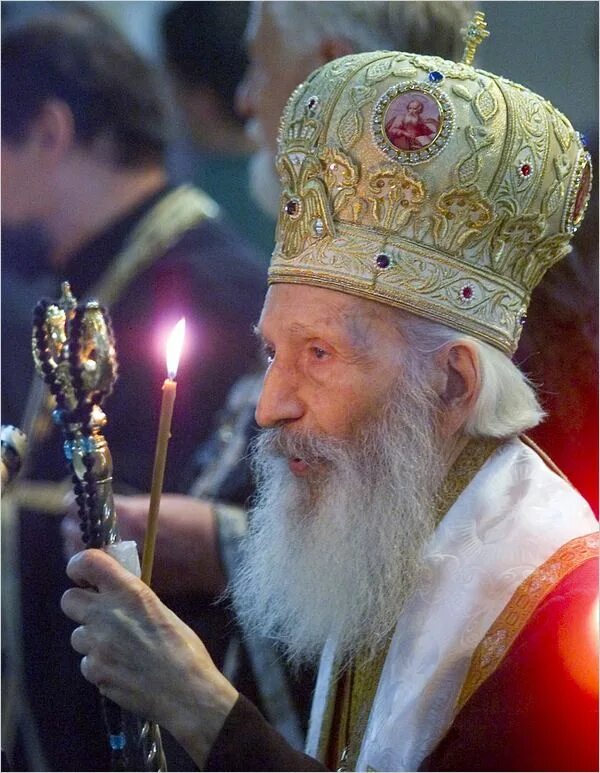 Патриарх сербский павел фото Patriarch Pavle, Serbian Church Leader, Dies at 95 - The New York Times