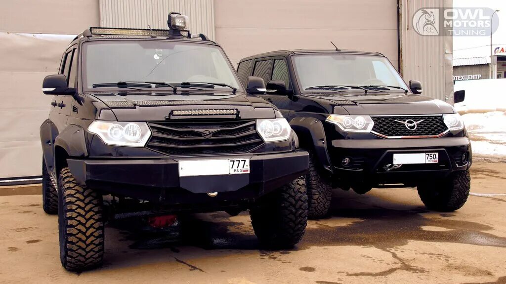 Патриот тюнинг фото OWL-Motors, переоборудование транспортных средств, Россия, Москва, поселение Фил