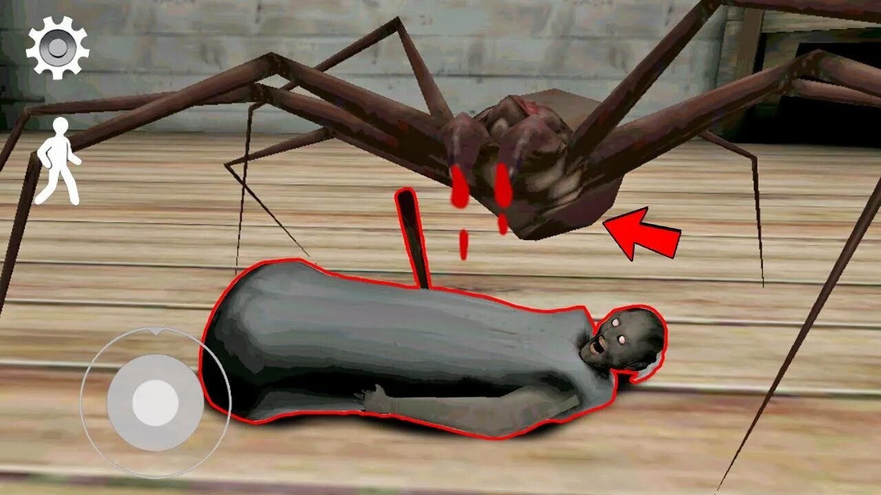 Паук гренни фото SUPER SPIDER Funny moments in Granny Game Experiments with Granny - YouTube