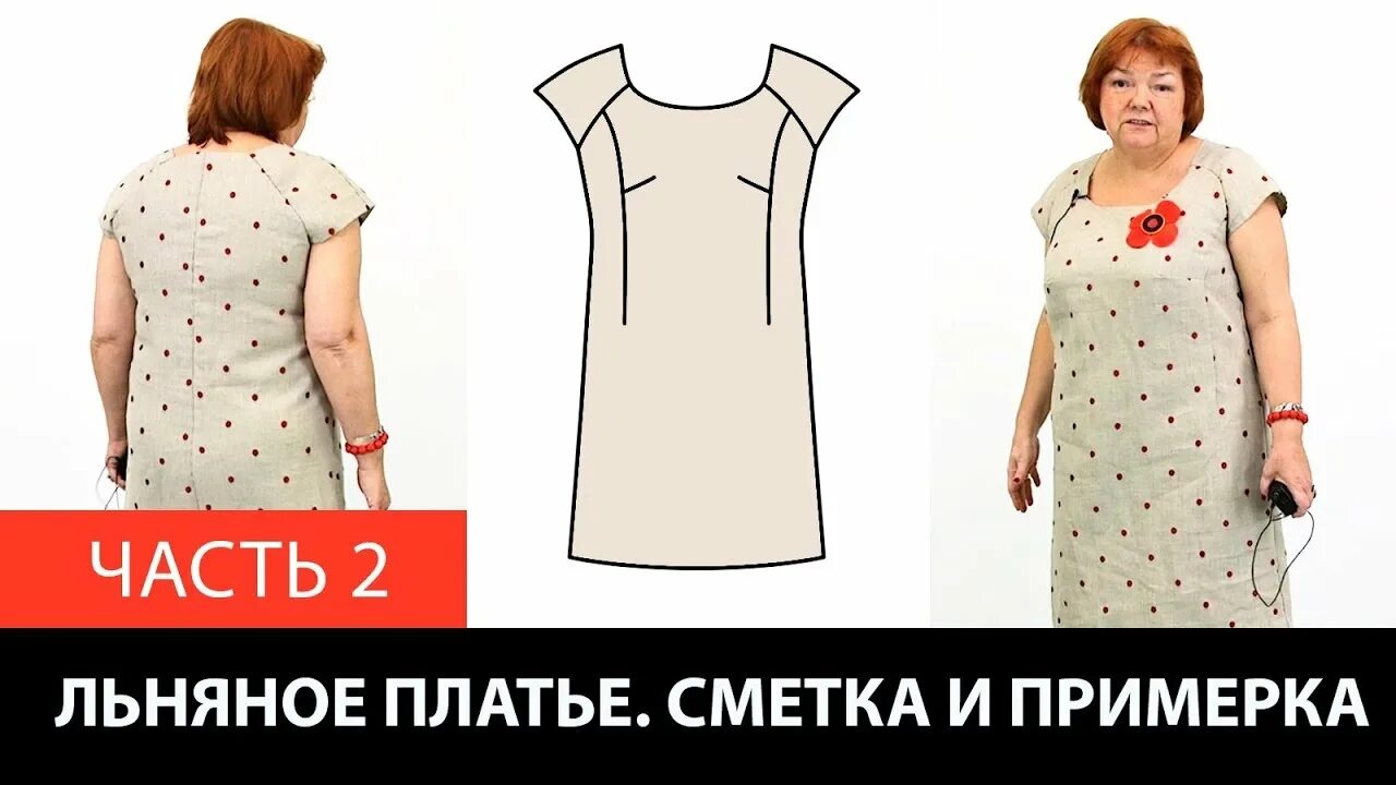 Паукште ирина выкройки цельнокроеного платья Моделирование Льняное платье со спущенным плечом реглан и рельефами от выкройки 